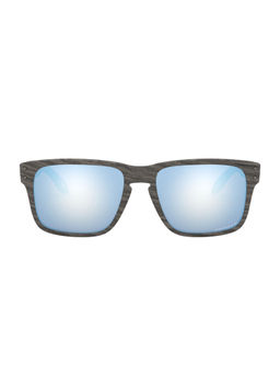 Oakley - Kids Boys Polarized Blue Lens, Brown Frame, Square Sunglasses (0OJ9007)