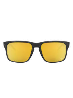 Oakley - Polarized Square Gold Sunglasses - 0OO9102