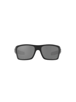 Oakley - Kids Boys Polarized Grey Lens, Black Frame, Rectangle Sunglasses (0OJ9003)