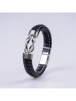Salty Alpha - Men Caravan Black-Silver Bracelet