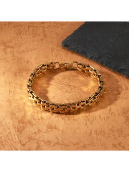 Salty Alpha - Men Classic Golden Chain Bracelet
