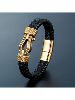 Salty Alpha - Men Gold-Black Knottica Luxurious Bracelet