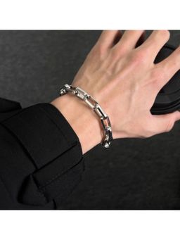 Salty Alpha - Men Silver Street Style Spindly Bracelet