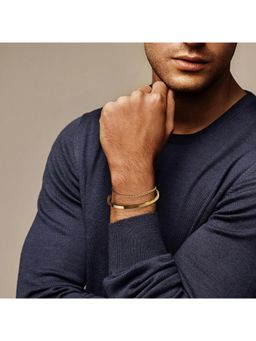 Salty Alpha - Men Twisted Rope with Sleek Cuff and Bracelet