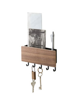 ARHAT ORGANIZERS - Brown Adhesive Wall Key Holder