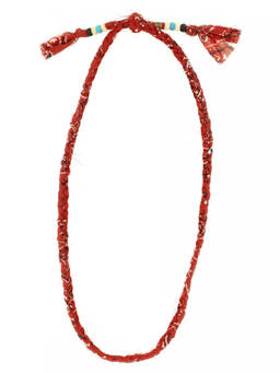 Alanui - Red Bandana Necklace