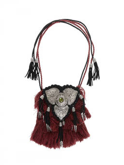 Dsquared2 - Maroon Plastron Necklace