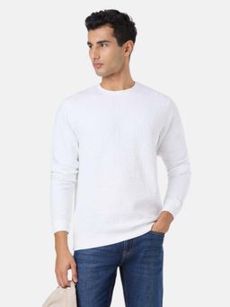 Pepe Jeans - White Full Sleeves Sweatshirt
