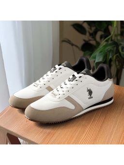 U.S. POLO ASSN. - Men CLEMT 3.0 Beige Sneakers