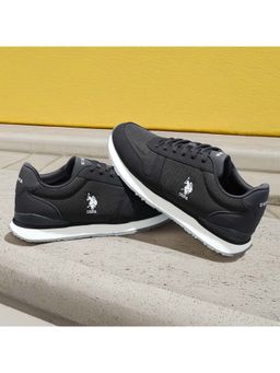 U.S. POLO ASSN. - Mens REGON Black Sneakers
