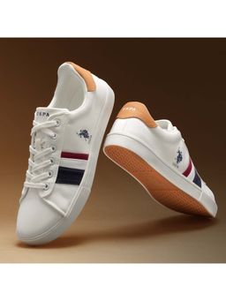 U.S. POLO ASSN. - Men ABOR 2.0 Sneakers Off White