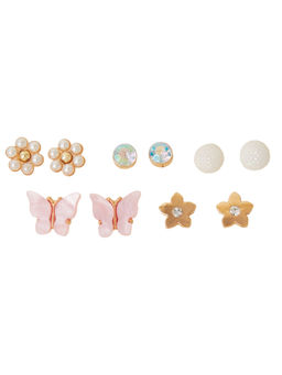Accessorize London - Multi Earrings (Pack of 5)