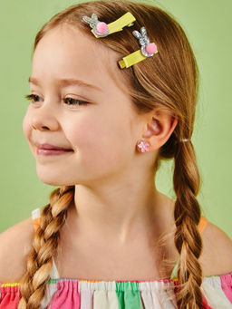 Accessorize London - Bunny Salon Clips (Pack of 2)