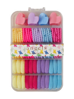 Accessorize London - Girl Pony Hair Ties ((Pack of 48))