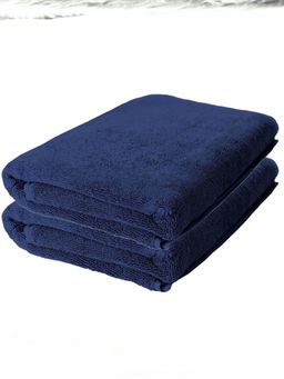 The Better Home - Bamboo Towel - Blue
