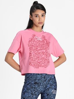 Puma - X Mr Doodle Women's Relaxed Relaxed T-shirt