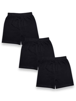 KiddoPanti - Girls Cycling Shorts (Pack of 3)