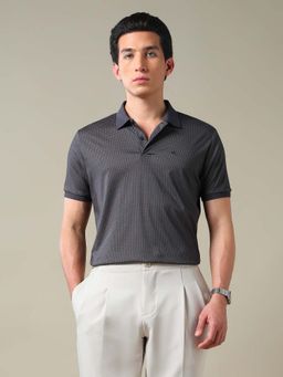 Arrow - Grey Printed Regular Fit T-Shirt