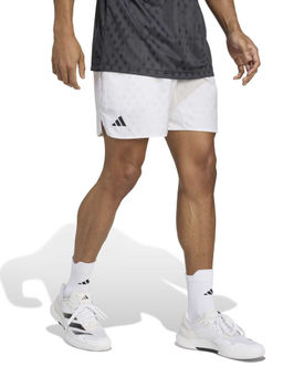 adidas - CLUB GRAPHSHORT Men White Sports Shorts