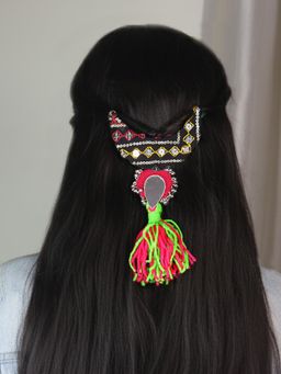 Soho Boho Studio - Moonlight Boho Tassel Hair Clip for Navratri