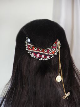 Soho Boho Studio - Crescent Moon Boho Hairclip