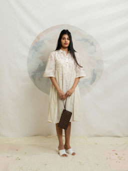 Banana Labs - Clove Celelia White Dress
