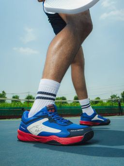 Bacca Bucci - Pickle Series Court Tennis Shoes with OrthoLite Eco Insoles Blue