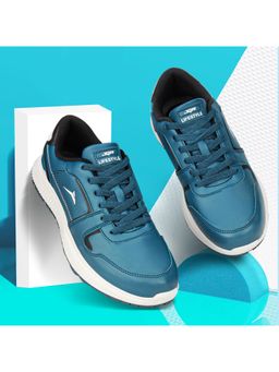 JQR - STYLE-009 Blue And Teal Men Sneakers