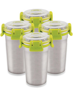 MAGNUS - Airtight & Leakproof 350 ml Stainless Steel Tumbler Pack of 4