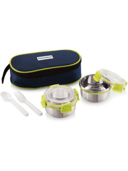 MAGNUS - Clip Lock, Leak Proof Containers & Bag, Stainless Steel Set