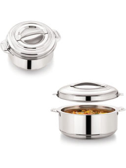 MAGNUS - Thermoware 1000ml and 3000ml Casserole Set of 2