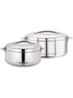 MAGNUS - Hot & Cold Stainless Steel Insulated Pack of 2 Thermoware Casserole Set