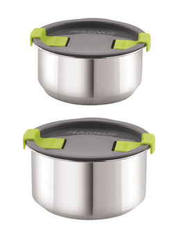 MAGNUS - Steam Lock Airtight & Leakproof Containers For Kitchen Set of 2