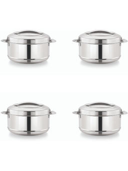 MAGNUS - Stainless Steel Pack of 4 Thermoware Casserole Set