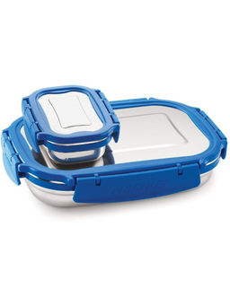 MAGNUS - Leakproof For School and Office with Stainless Steel Lid Set of 2