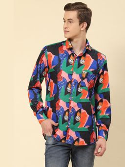Soniya G - Printed Multi Coloured Beach Wear Shirt
