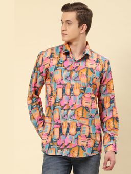 Soniya G - Printed Multi Coloured Beach Wear Shirt