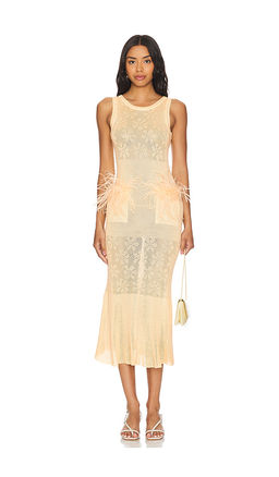 ANDREEVA - Yellow Knit Dress