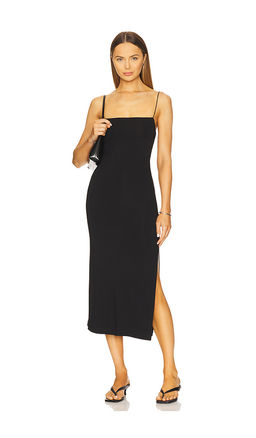 Enza Costa - Strappy Side Slit Dress