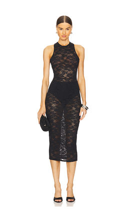 fleur du mal - Le Stretch Lace Racer Tank Dress