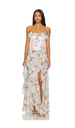 For Love & Lemons - Constance Maxi Dress