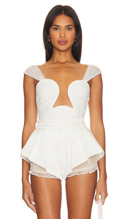 Free People - X Revolve Double Take Corset Bodysuit