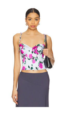 Good American - Satin Bustier Top