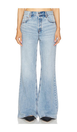 GRLFRND - x Maggie MacDonald Jade Low Rise Relaxed Flare