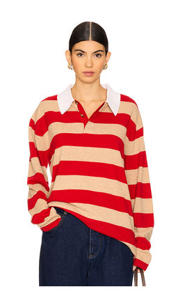 Guest In Residence - Striped Rugby Cashmere Top