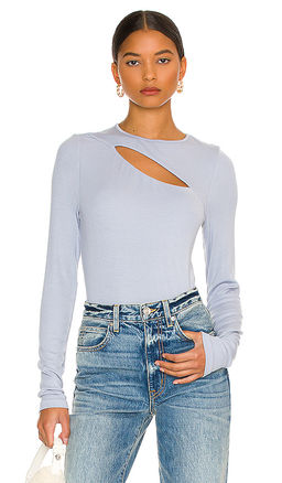 LA Made - Verge Peek A Boo Long Sleeve Top