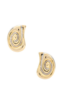 Luv AJ - Two-tone Coquille Studs