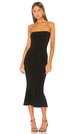 Norma Kamali - Strapless Fishtail Dress