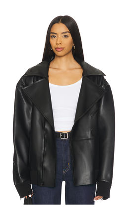 Norma Kamali - Oversized Moto Jacket