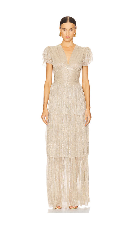 white christmas dresses Sabina Musayev Lana Gown – TrenLend main image 0